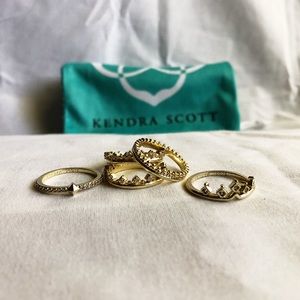 Kendra Scott Violette Ring Set